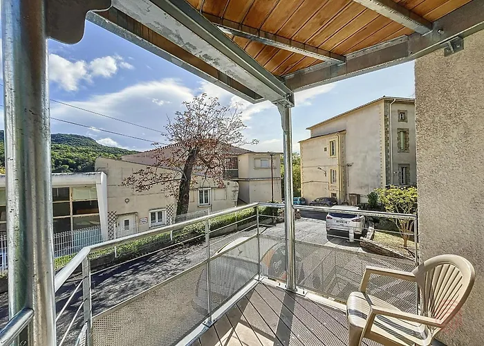 Avec Terrasse, Proche Thermes Et Centre, Animaux Acceptes, Wifi Inclus, - Fr-1-451-66 Διαμέρισμα